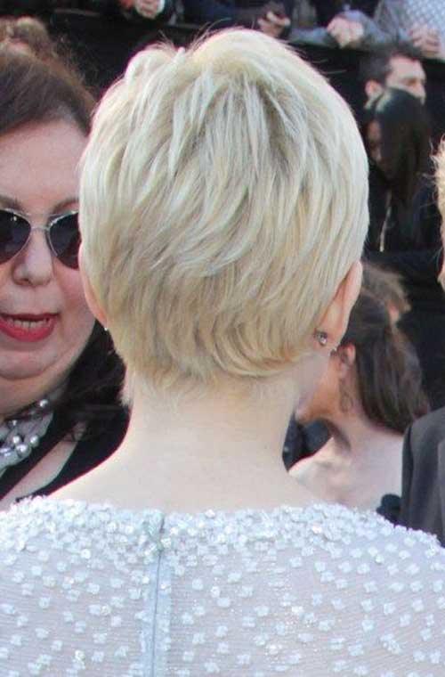 Pixie Haircut Michelle Williams Pixie Haircut Back View Michelle Williams