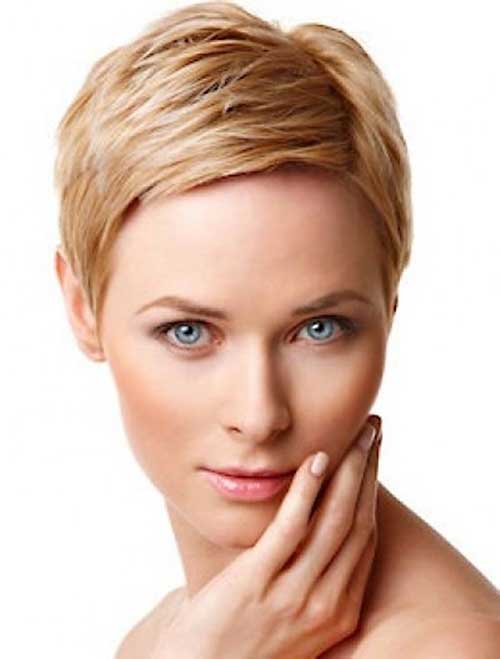Chic Pixie Haircut Round Face