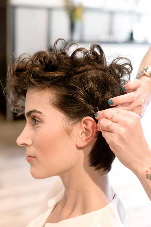 Best Short Curly Pixie Hairstyles