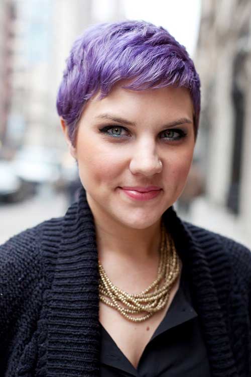 Short Purple Pixie Hair Best Short Purple Pixie Hair