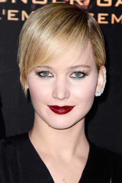 Straight Hair Pixie for Round Faces-2 Straight Hair Pixie Cuts for Round Faces