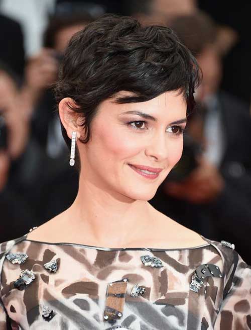 Audrey Tautou 2015 Pixie Audrey Tautou 2015 Pixie Cuts