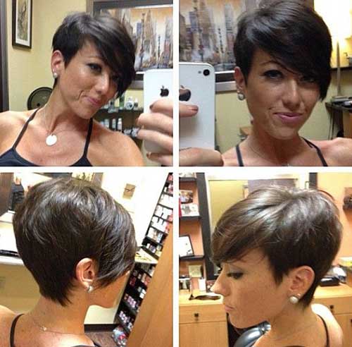 Best Hair Color For Pixie Cuts Pixie Cut Haircut For 2019