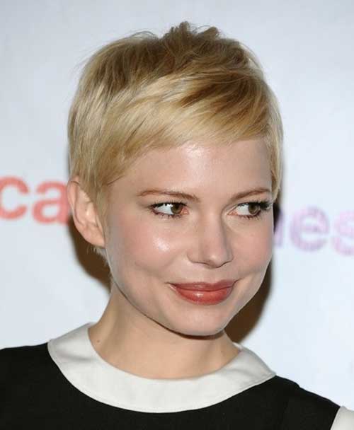Michelle Williams Blonde Straight Hair Pixie Michelle Williams Blonde Straight Hair Pixie Cut