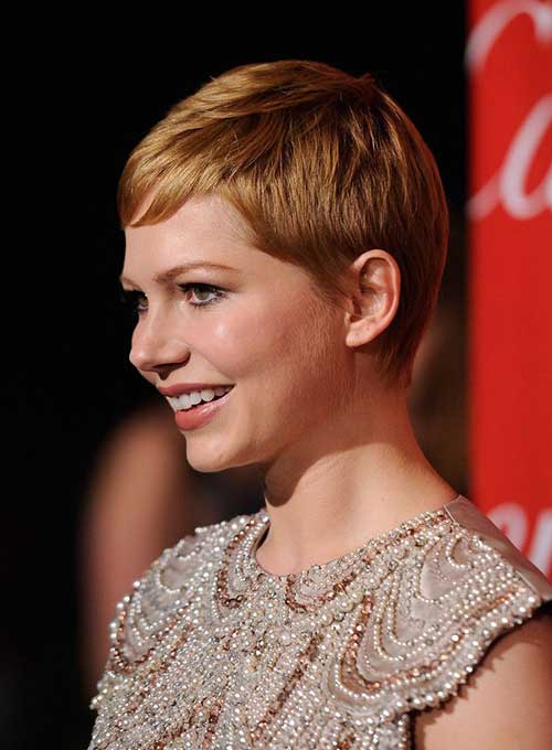 Michelle Williams Casual Pixie Hair Michelle Williams Casual Pixie Haircuts