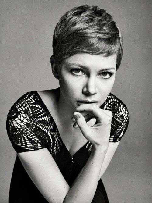 Michelle Williams Short Cute Pixie Michelle Williams Short Cute Pixie Cut