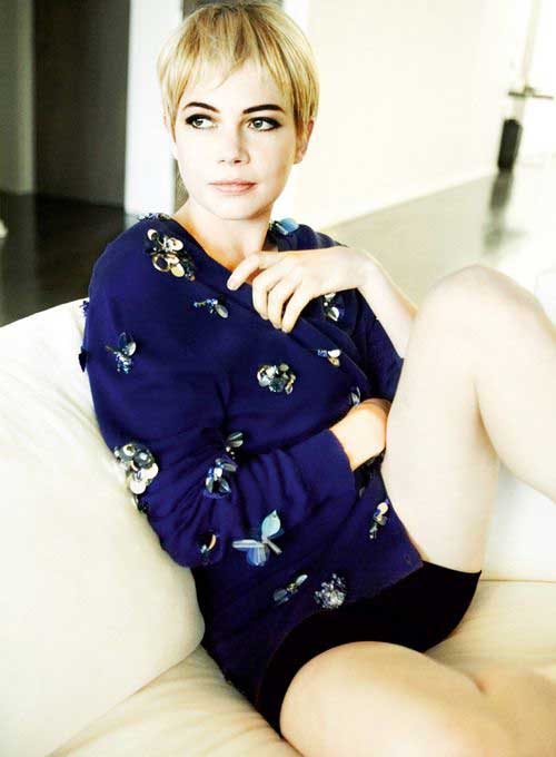 Michelle Williams Short Hair Michelle Williams Short Hair Pixie