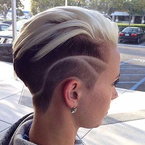 Pixie Different Shaved Cut 2015