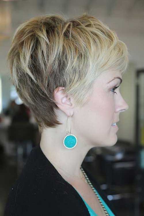 Pixie Cut Rear View