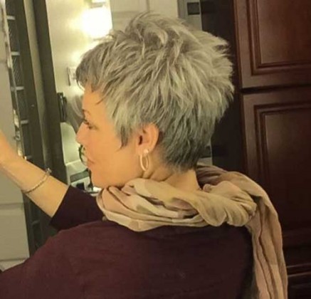Short Pixie Cuts for Gray Hair | Pixie Cut - Haircut for 2019