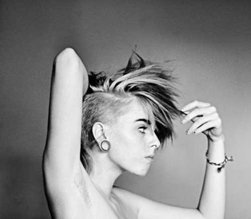Best Shaved Pixie Haircut
