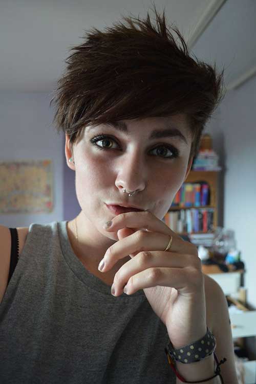 Cool Shaved Pixie