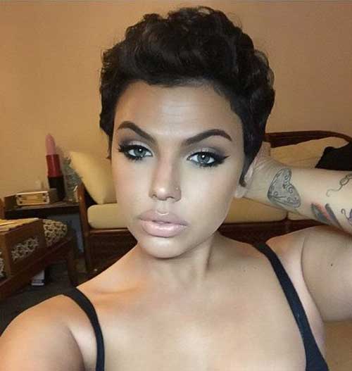 Undercut Pixie Black Women