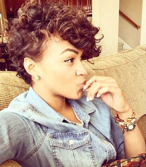 20 New Curly Pixie Cuts | Pixie Cut - Haircut for 2019